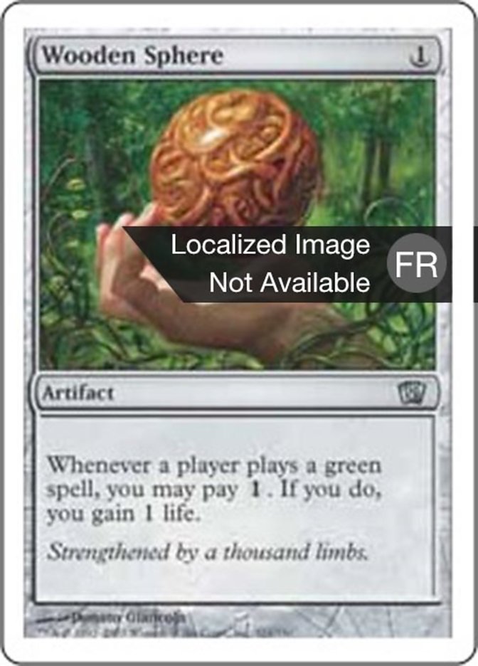 image Sphère de bois