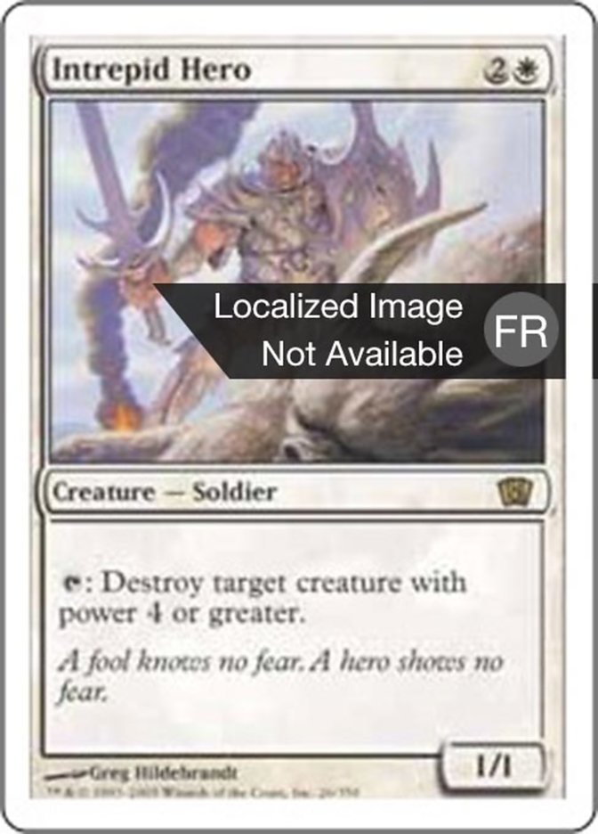 image Héros intrépide