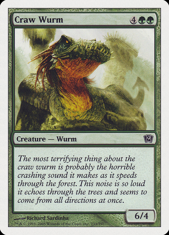 image Craw Wurm