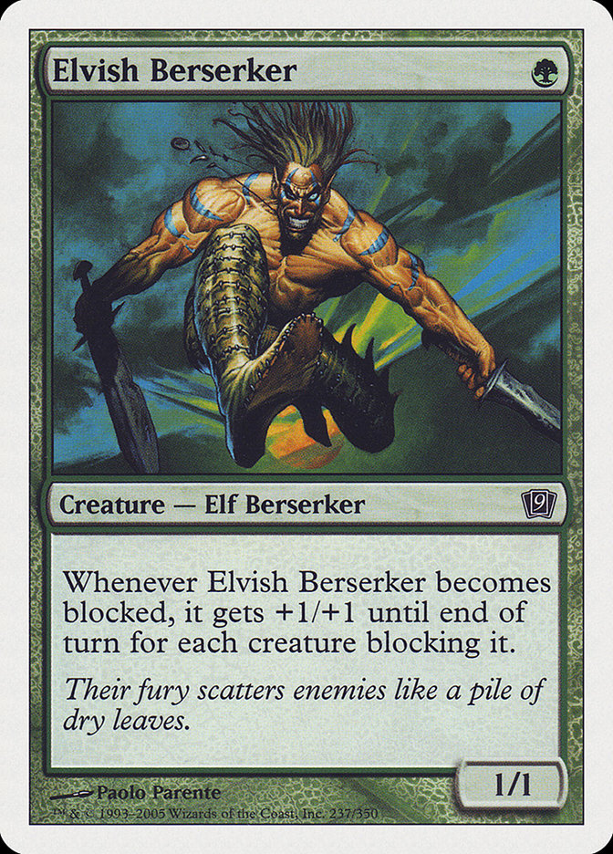 image Elvish Berserker