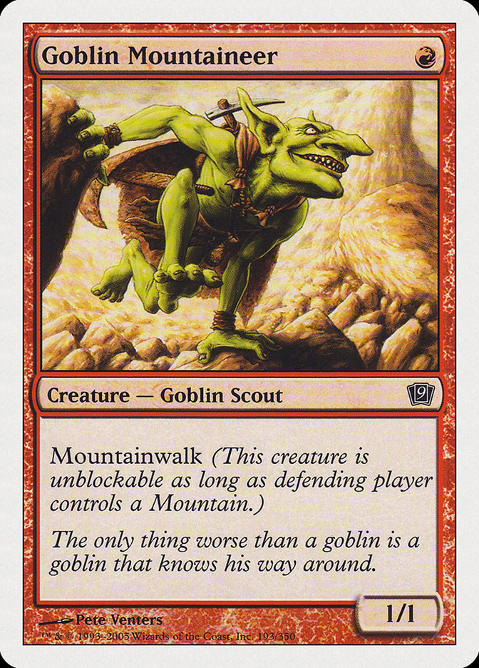 image Goblin Mountaineer