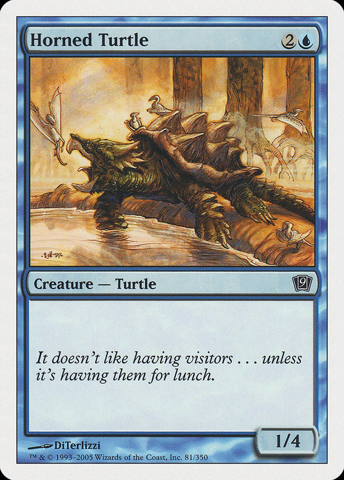 image Horned Turtle
