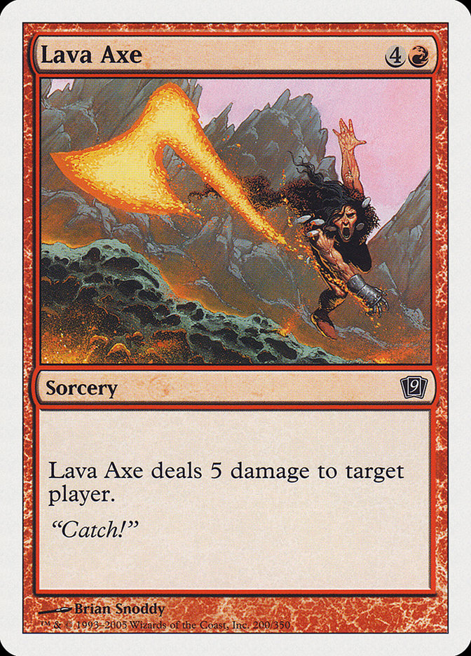 image Lava Axe