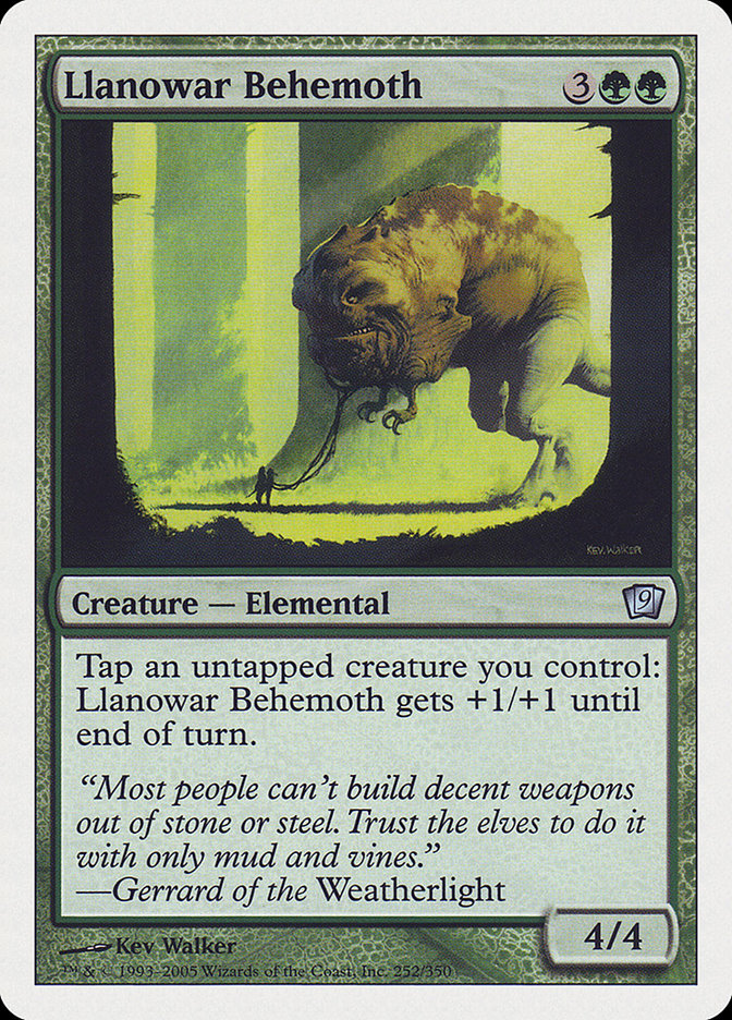 image Llanowar Behemoth