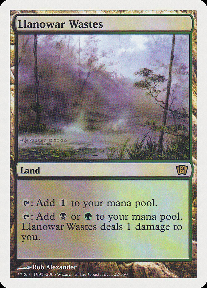 image Llanowar Wastes