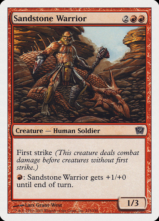 image Sandstone Warrior