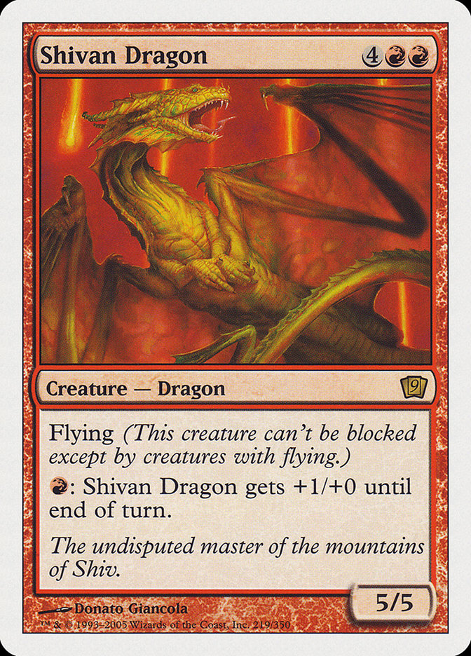 image Shivan Dragon