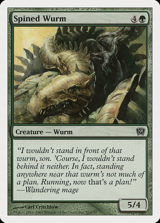 image Spined Wurm