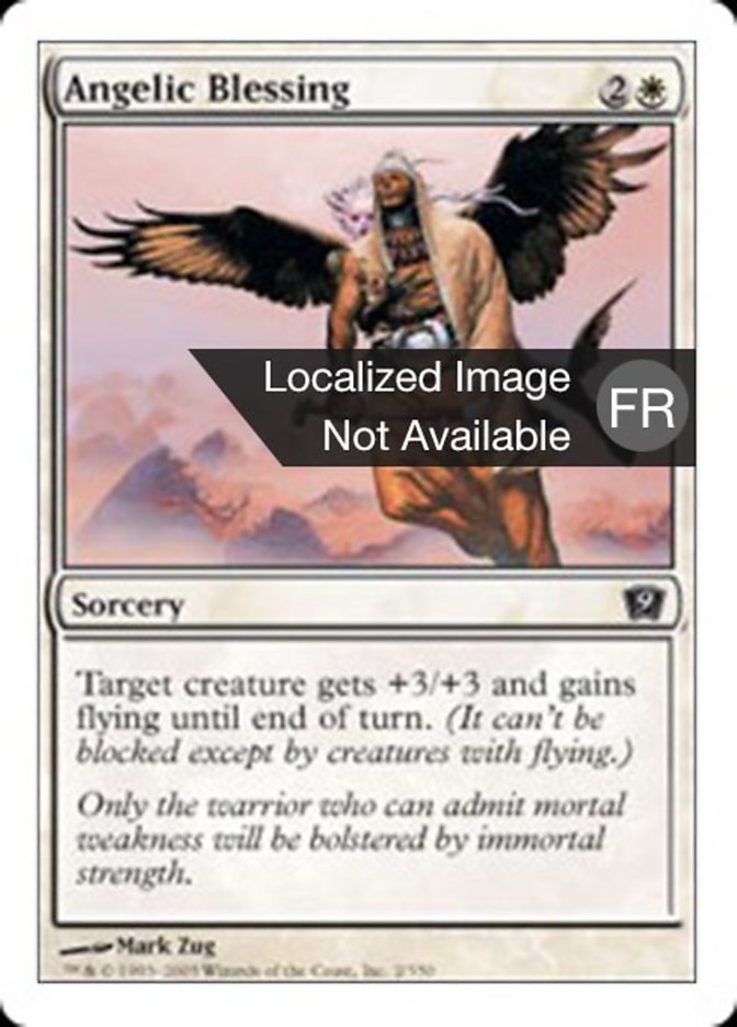 image Bénédiction angélique