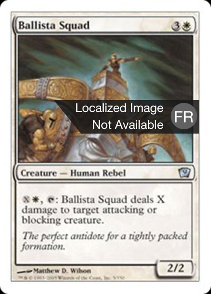 image Escouade de balistes