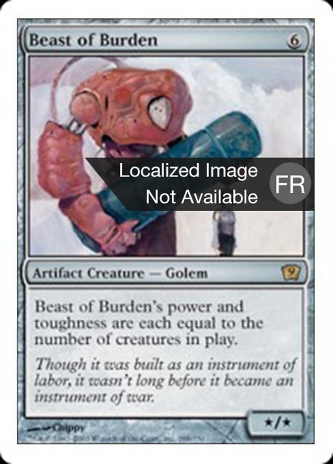 image Bête de somme