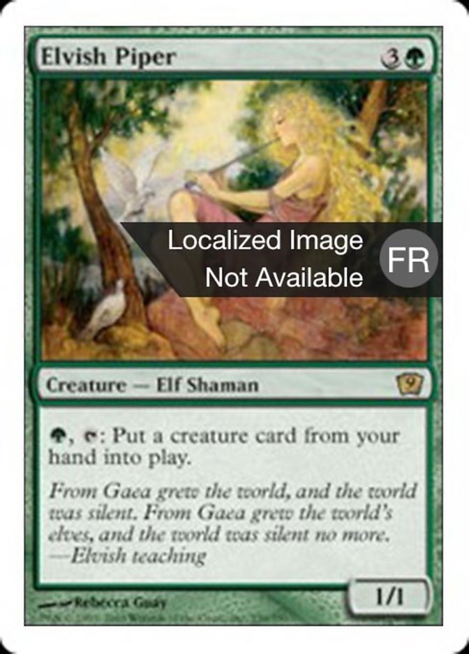 image Joueuse de flûte elfe