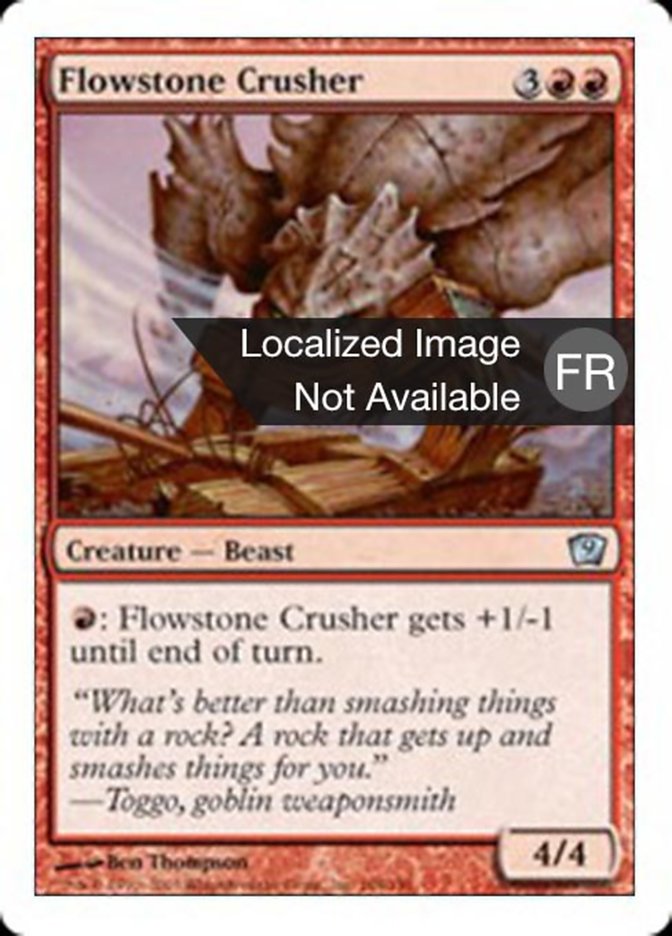 image Écrabouilleur de fluipierre