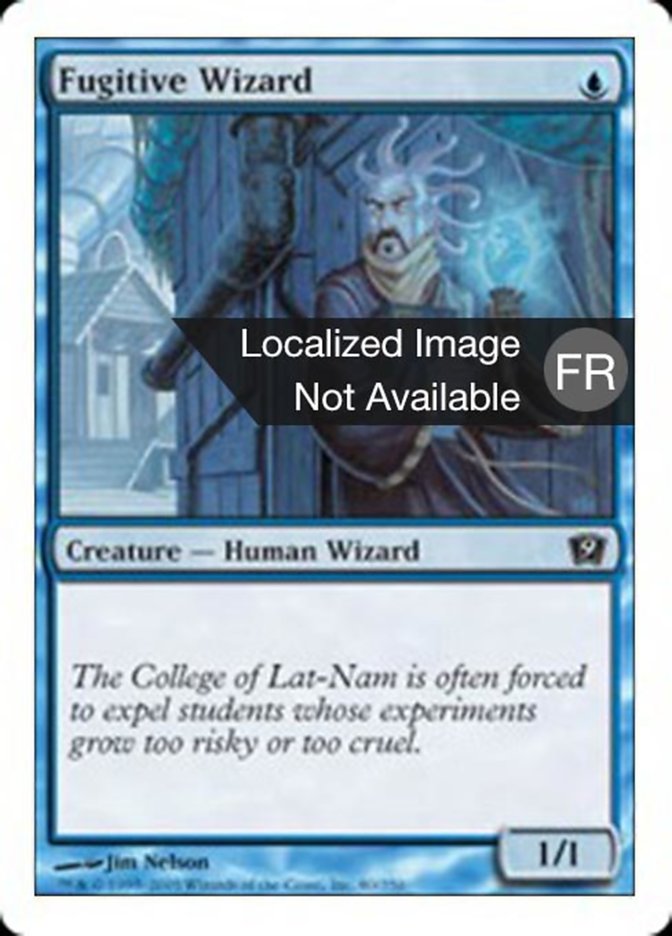 image Sorcier fugitif