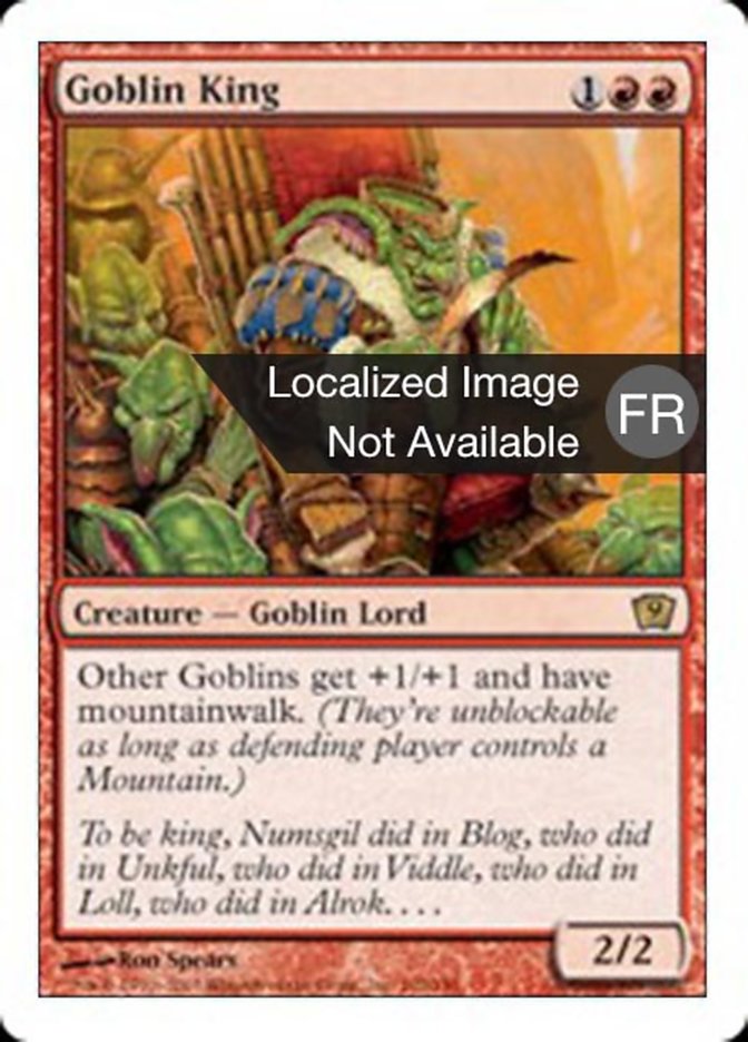 image Roi des gobelins