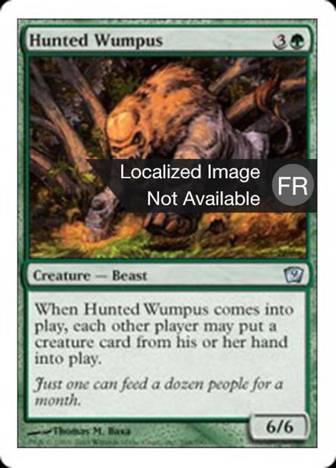 image Wumpus au rabais