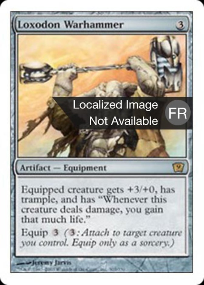 image Marteau de guerre loxodon