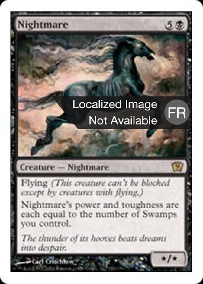 image Cheval de cauchemar