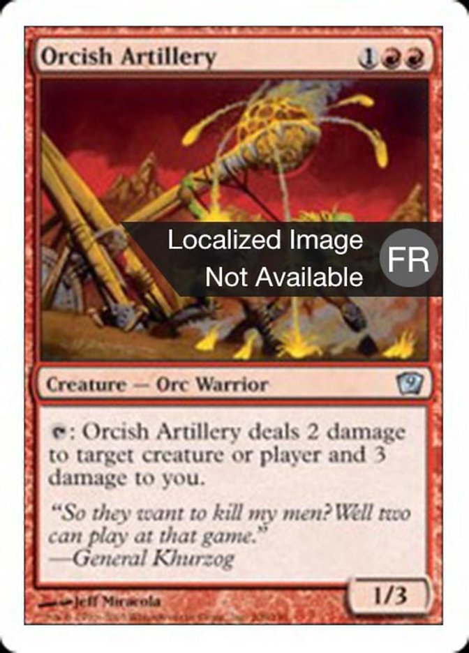 image Artillerie orque