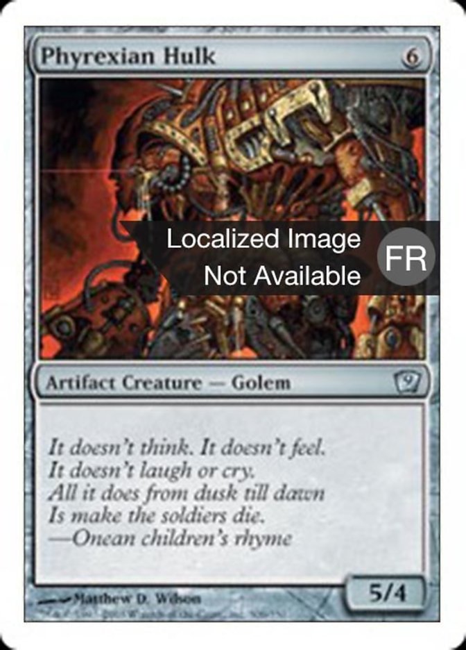 image Carcasse phyrexiane