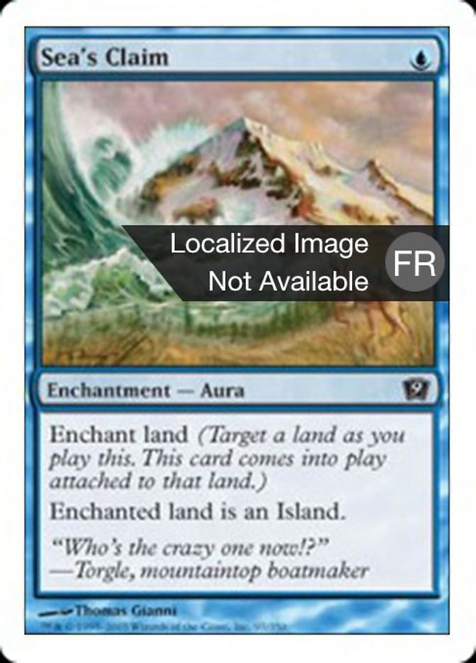 image Revendication par la mer