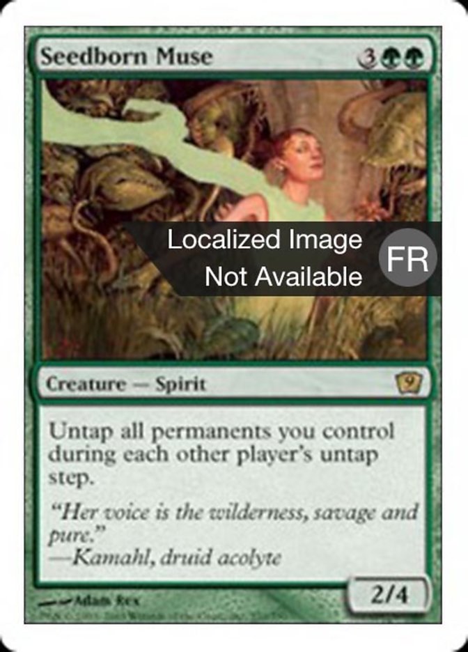 image Muse née des graines