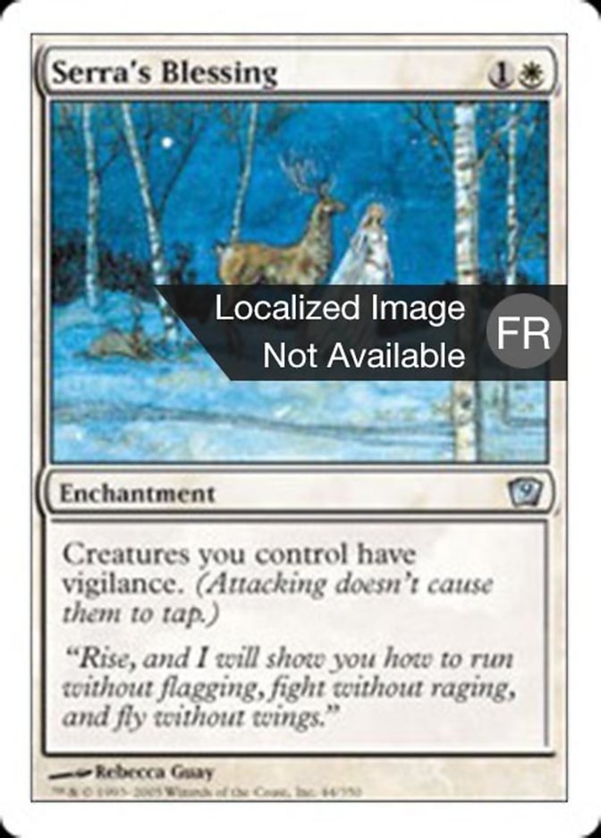 image Bénédiction selon Serra