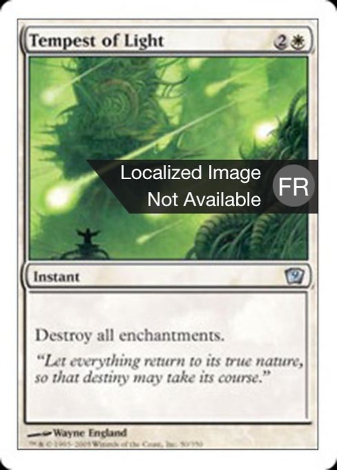 image Tourmente de lumière