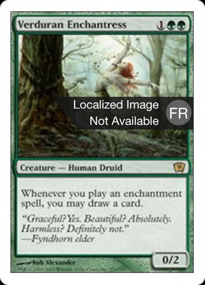 image Enchanteresse verduralde