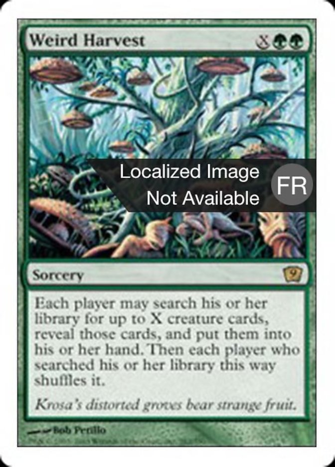 image Étrange moisson