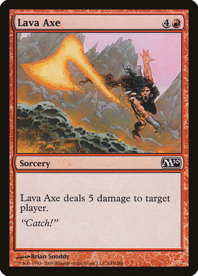 image Lava Axe