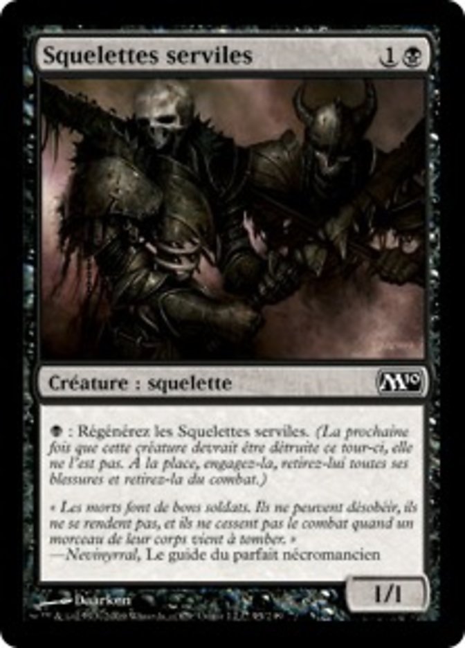 image Squelettes serviles