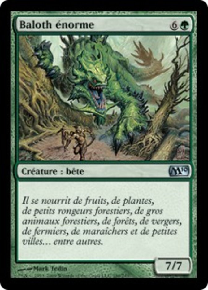 image Baloth énorme