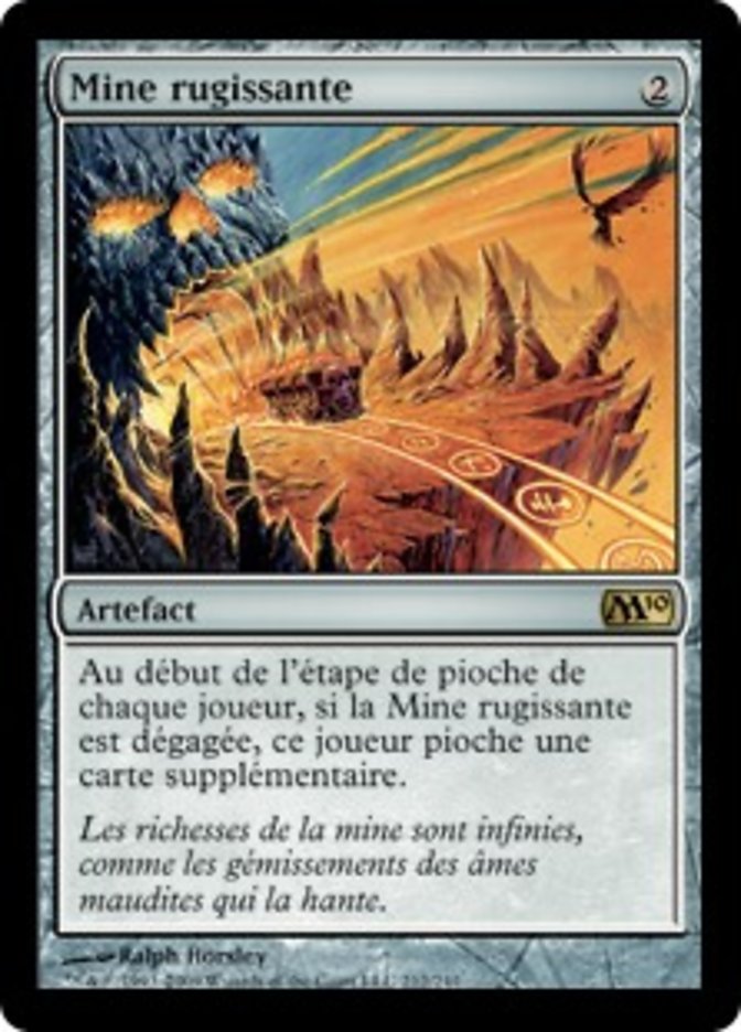 image Mine rugissante