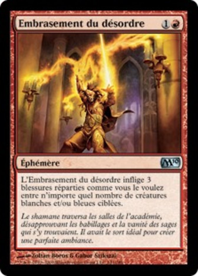 image Embrasement du désordre