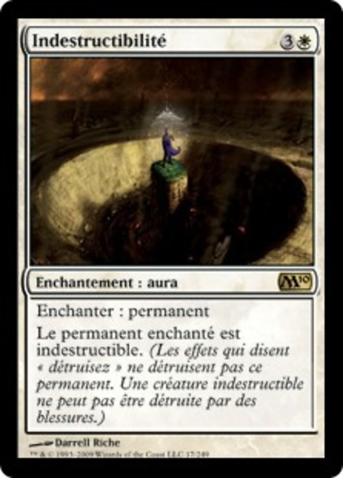 image Indestructibilité