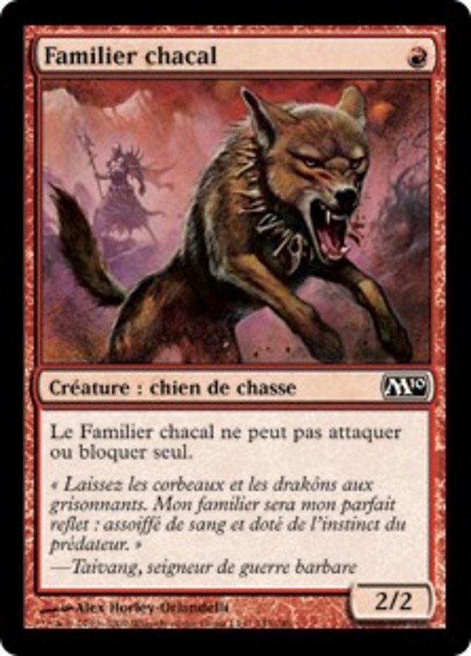 image Familier chacal