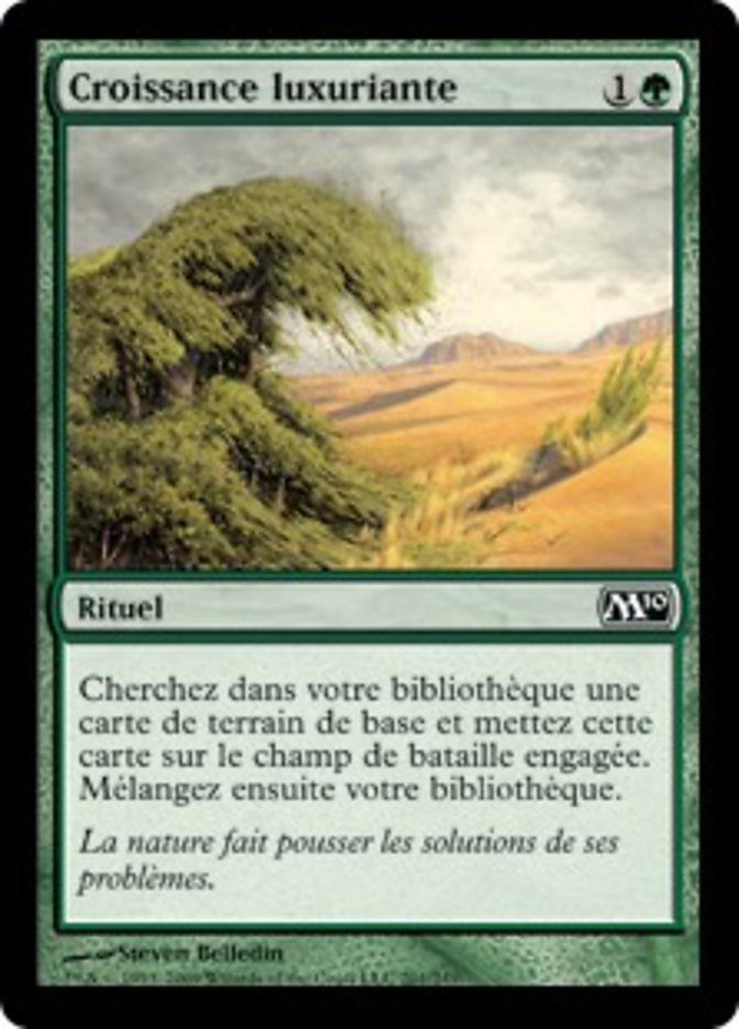 image Croissance luxuriante