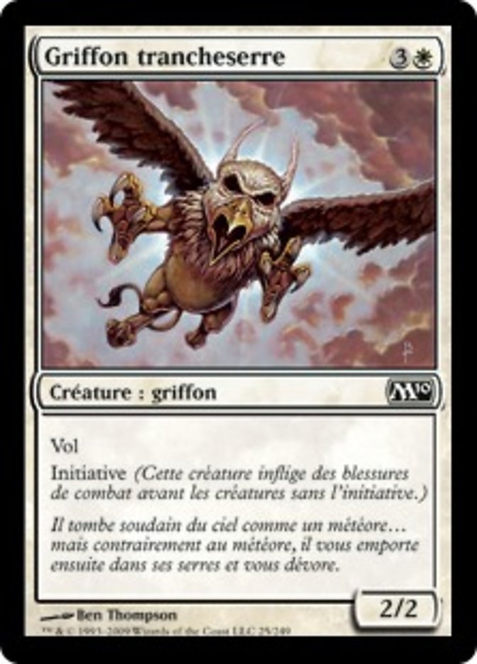 image Griffon trancheserre