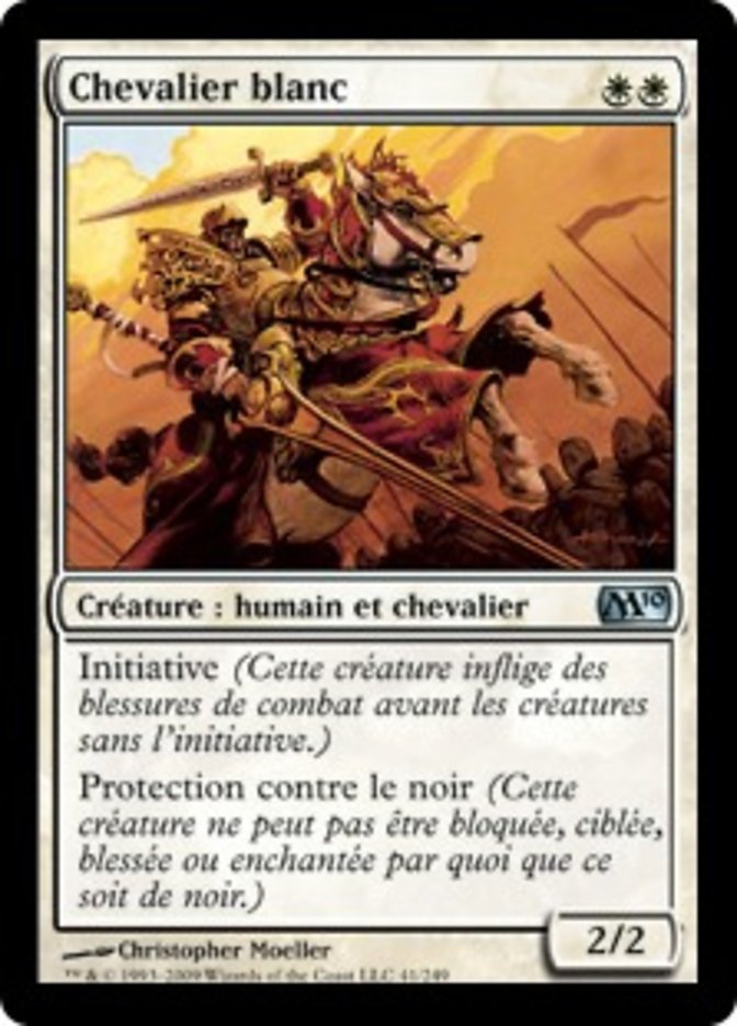 image Chevalier blanc