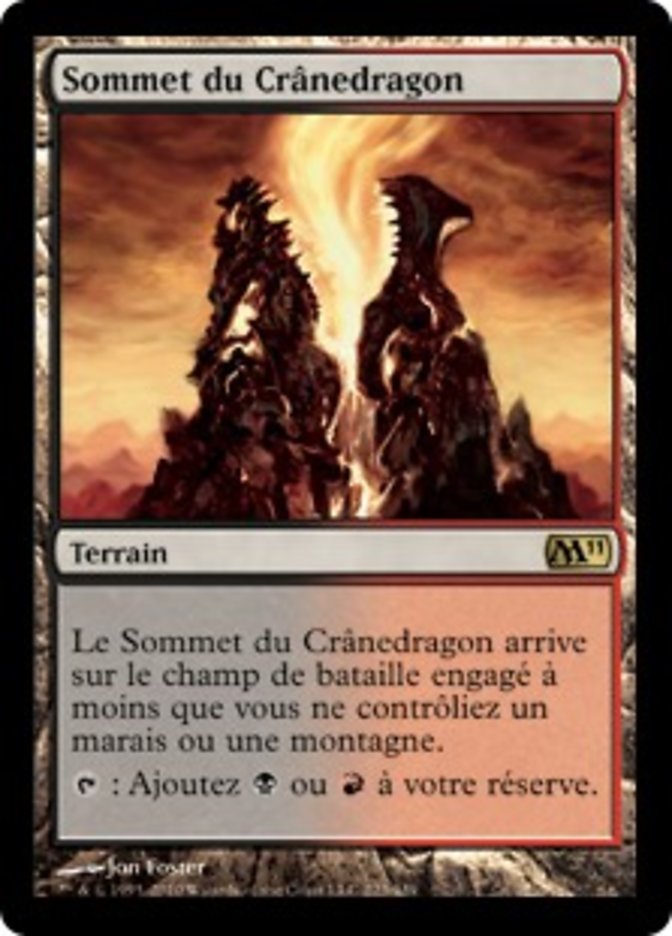 image Sommet du Crânedragon