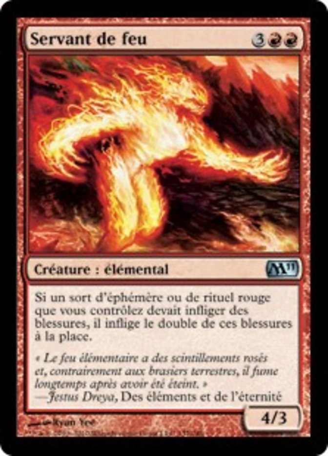 image Servant de feu
