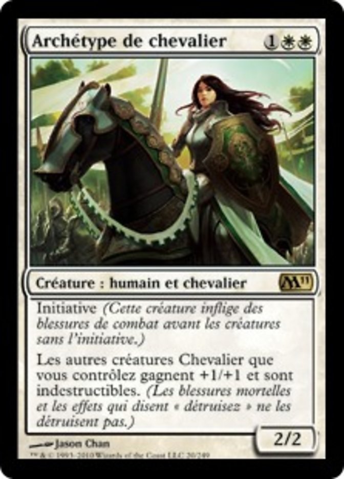 image Archétype de chevalier