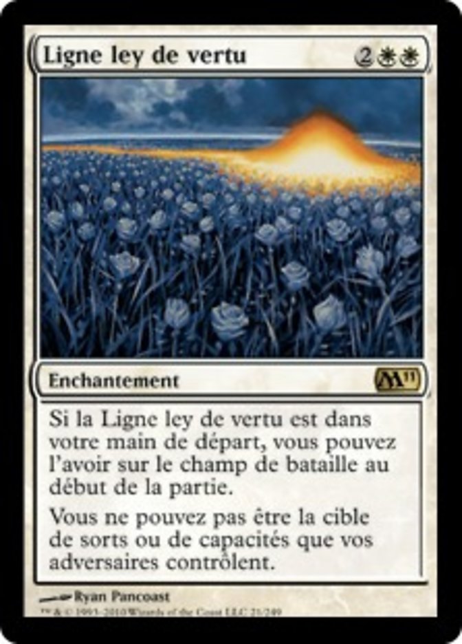 image Ligne ley de vertu