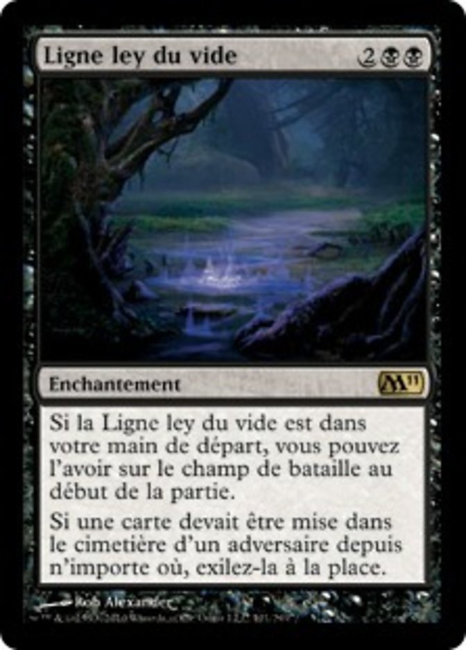 image Ligne ley du vide