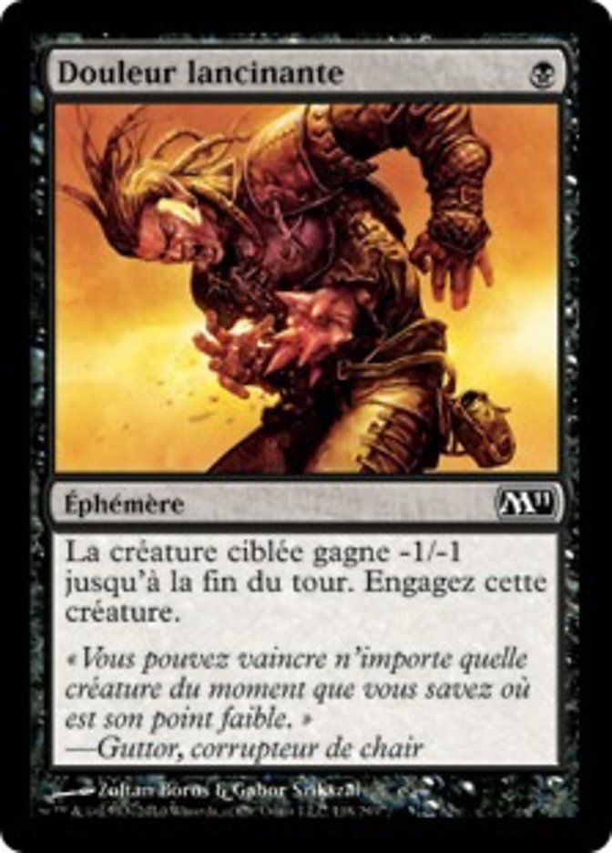 image Douleur lancinante