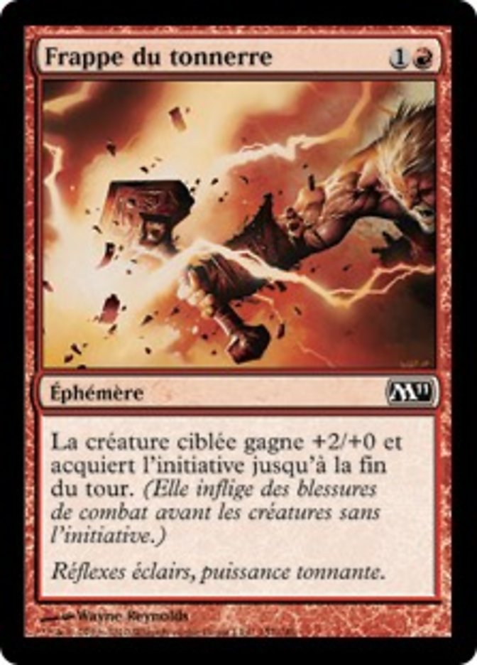 image Frappe du tonnerre