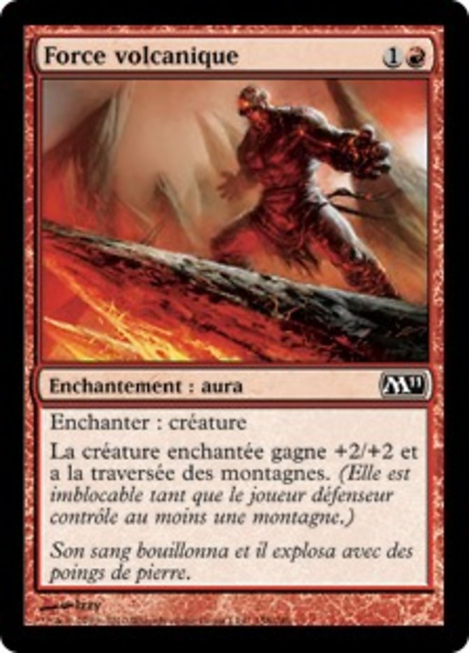 image Force volcanique