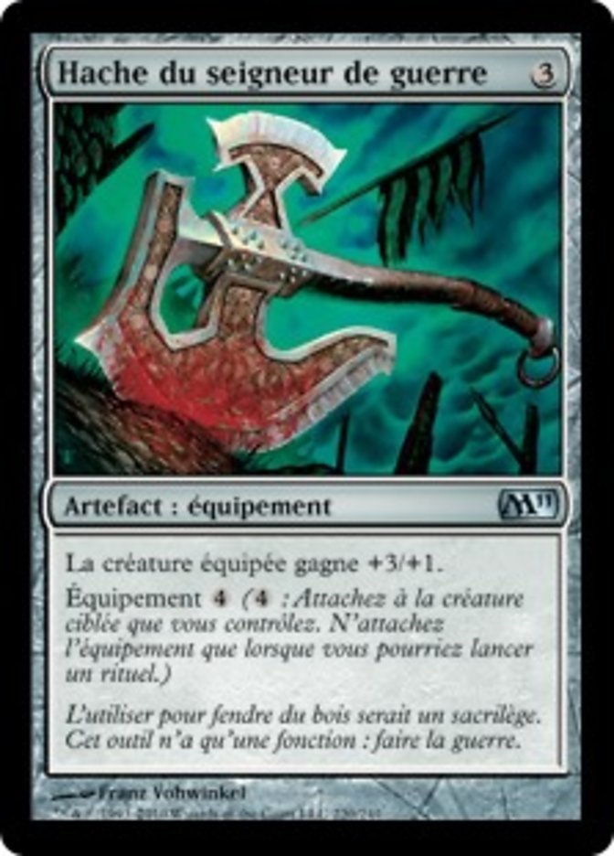 image Hache du seigneur de guerre