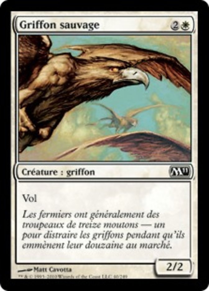 image Griffon sauvage